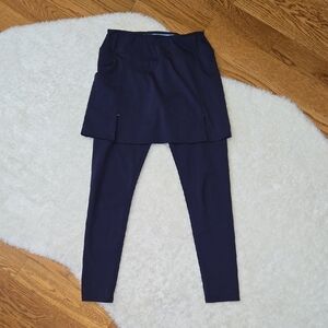 Renwick Navy Athletic Skort w/ Leggings, Womens XS